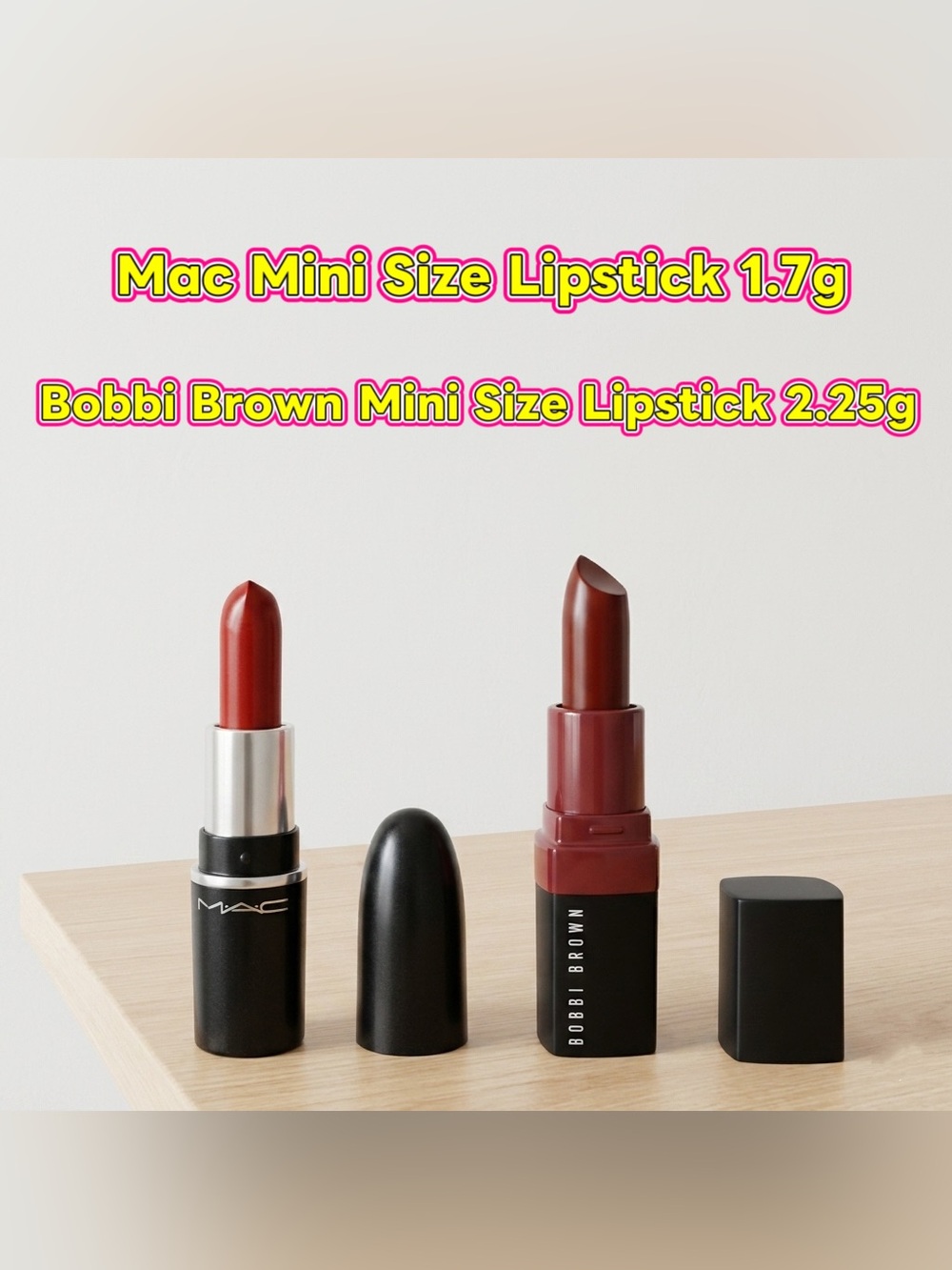 MAC Mini Lipsticks Set – Chili & Teddy Velvet 💄